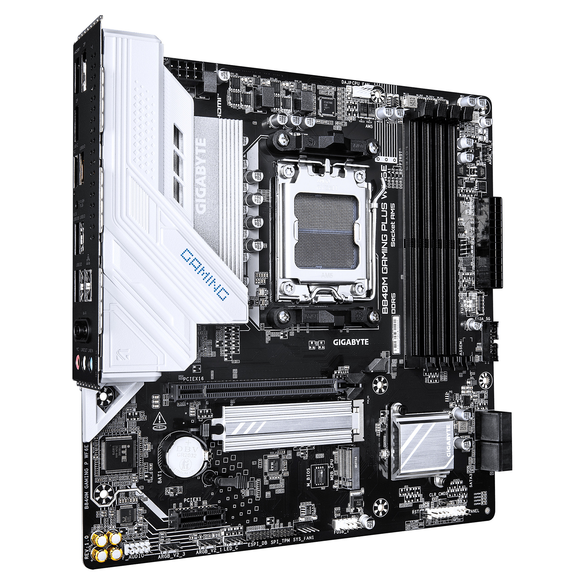 Matična ploča GIGABYTE B650M GAMING WIFI (AM5, B650, DDR5, Wi-Fi 6E)-2