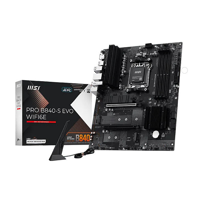 Matična ploča MSI PRO B650M-S WIFI (AM5, mATX, DDR5, Wi-Fi 6E)