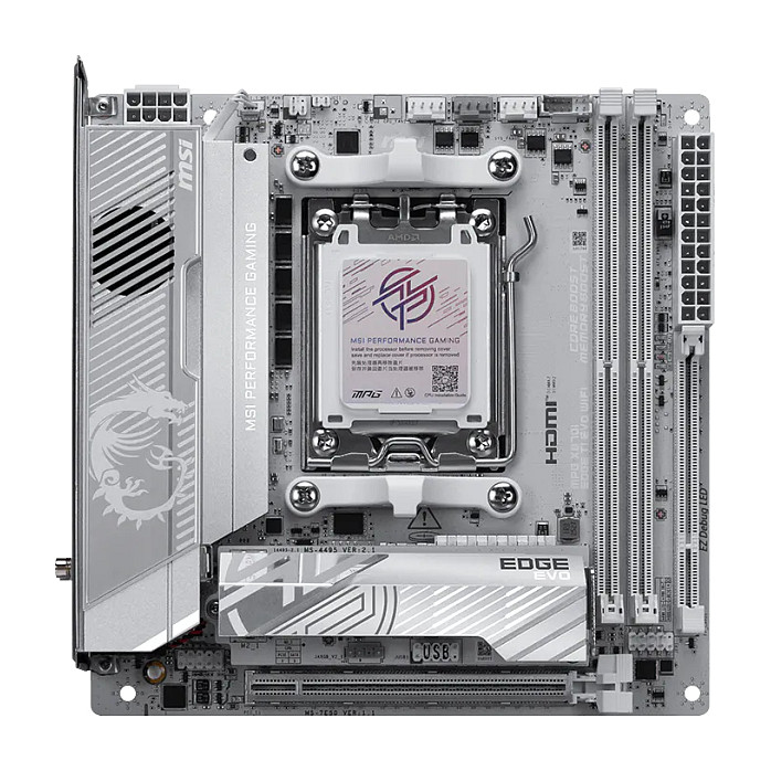 Matična ploča MSI MPG X870I EDGE TI WIFI (AM5, Mini-ITX, X870, DDR5, Wi-Fi 7)-1