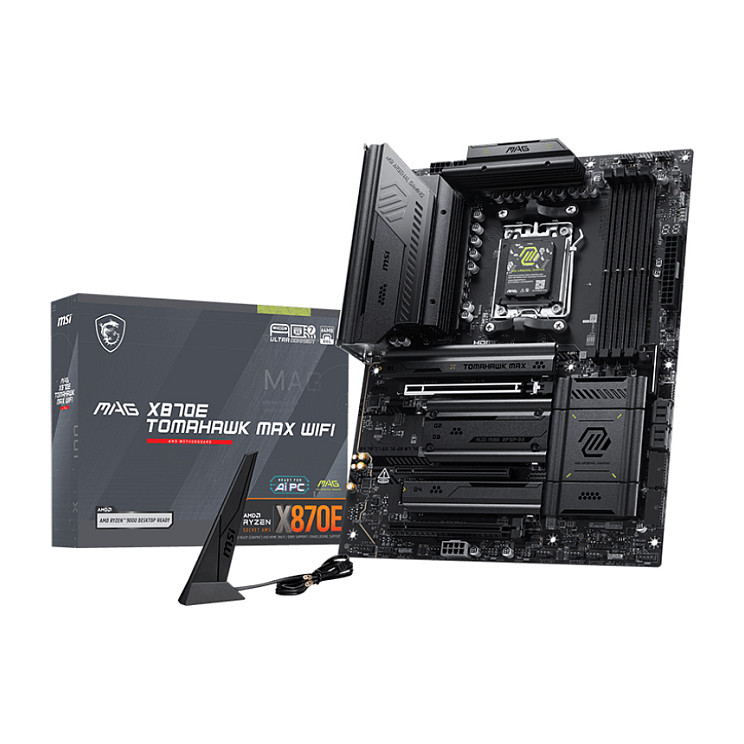 Matična ploča MSI MAG X870E TOMAHAWK WIFI (AM5, ATX, DDR5, PCIe 5.0, Wi-Fi 7)