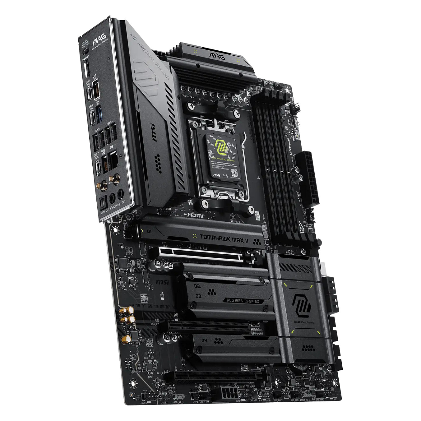 Matična ploča MSI MAG B850 TOMAHAWK MAX WIFI II (AM5, B850, DDR5, Wi-Fi 7, ATX)-2