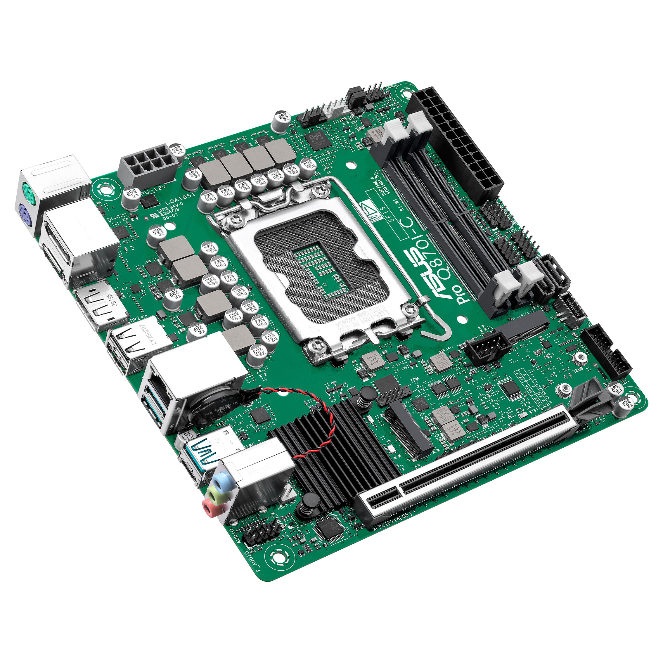Matična ploča ASUS PRO Q870I-C-CSM (Mini-ITX, Intel Q870, LGA1700, DDR5, PCIe 5.0)-2
