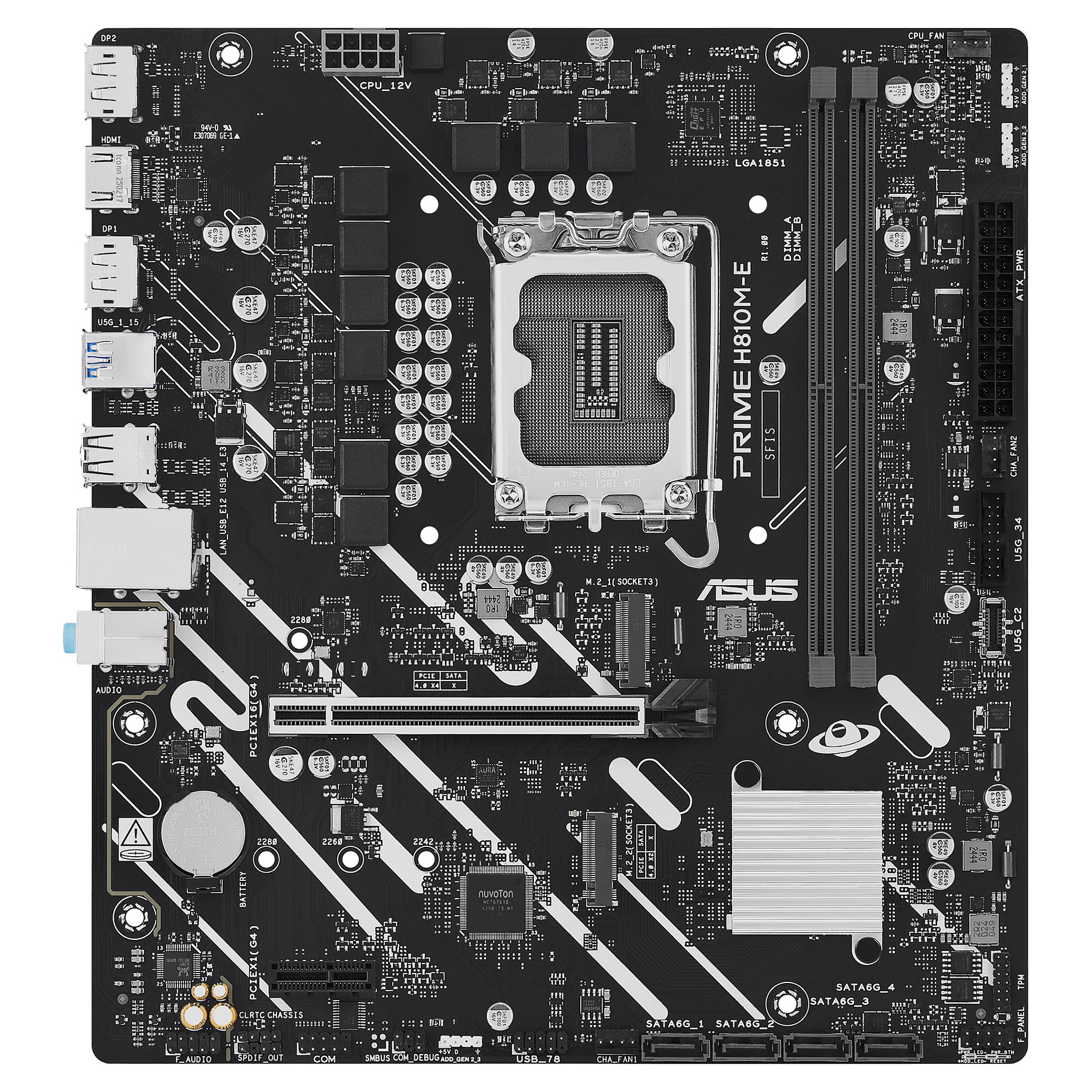 Matična ploča ASUS PRIME H610M-E D4-CSM (LGA 1700, mATX, DDR4, PCIe 4.0)