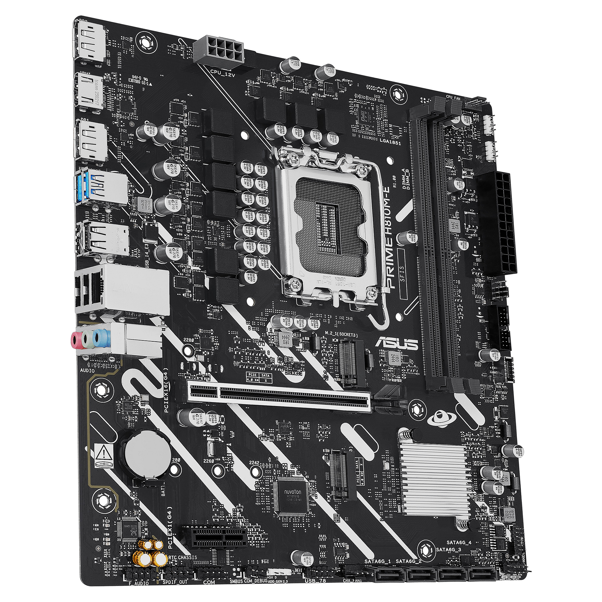 Matična ploča ASUS PRIME H610M-E D4-CSM (LGA 1700, mATX, DDR4, PCIe 4.0)-3