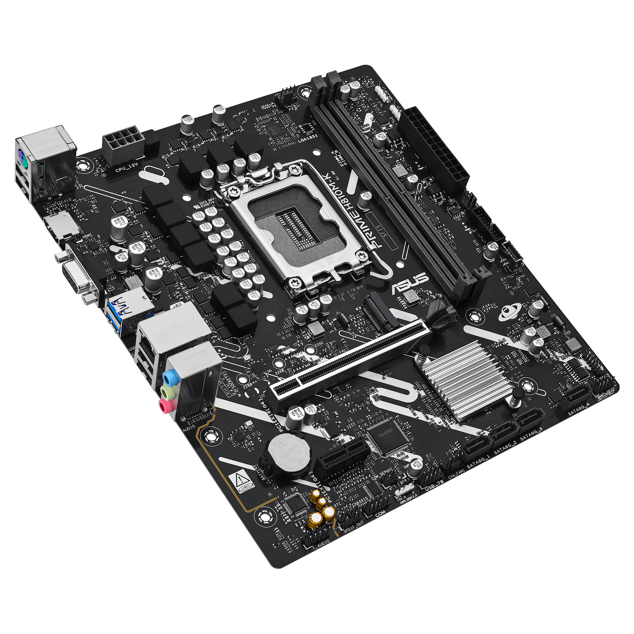 Matična ploča ASUS PRIME H810M-K (LGA 1851, mATX, DDR5, M.2)-3