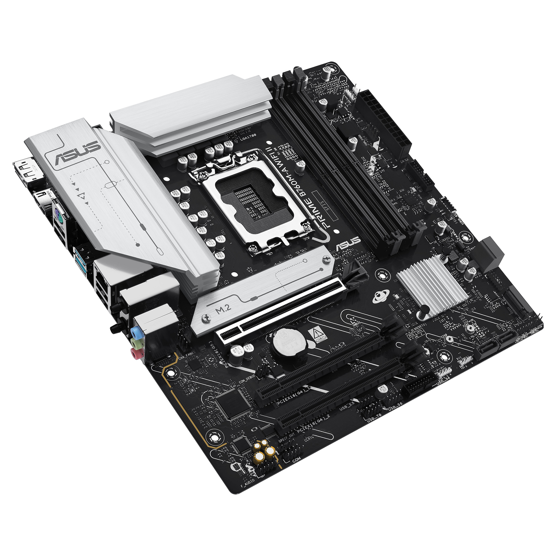 Matična ploča ASUS PRIME B760M-A WIFI II (Socket 1700, B760, mATX, DDR5, WiFi 6)-4