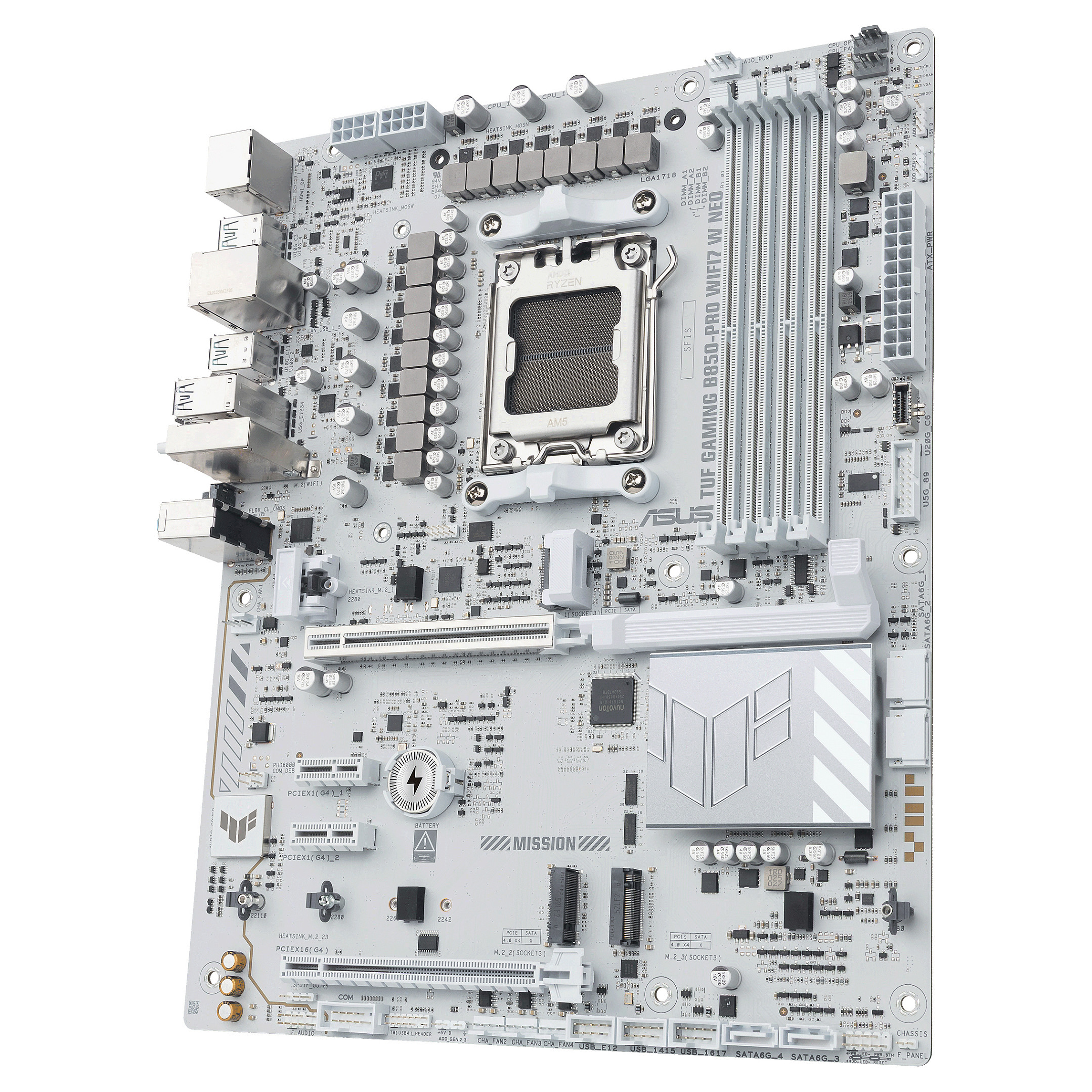 Matična ploča ASUS TUF GAMING B850-PRO WIFI (AM5, B850, DDR5, ATX, Wi-Fi 7)-12