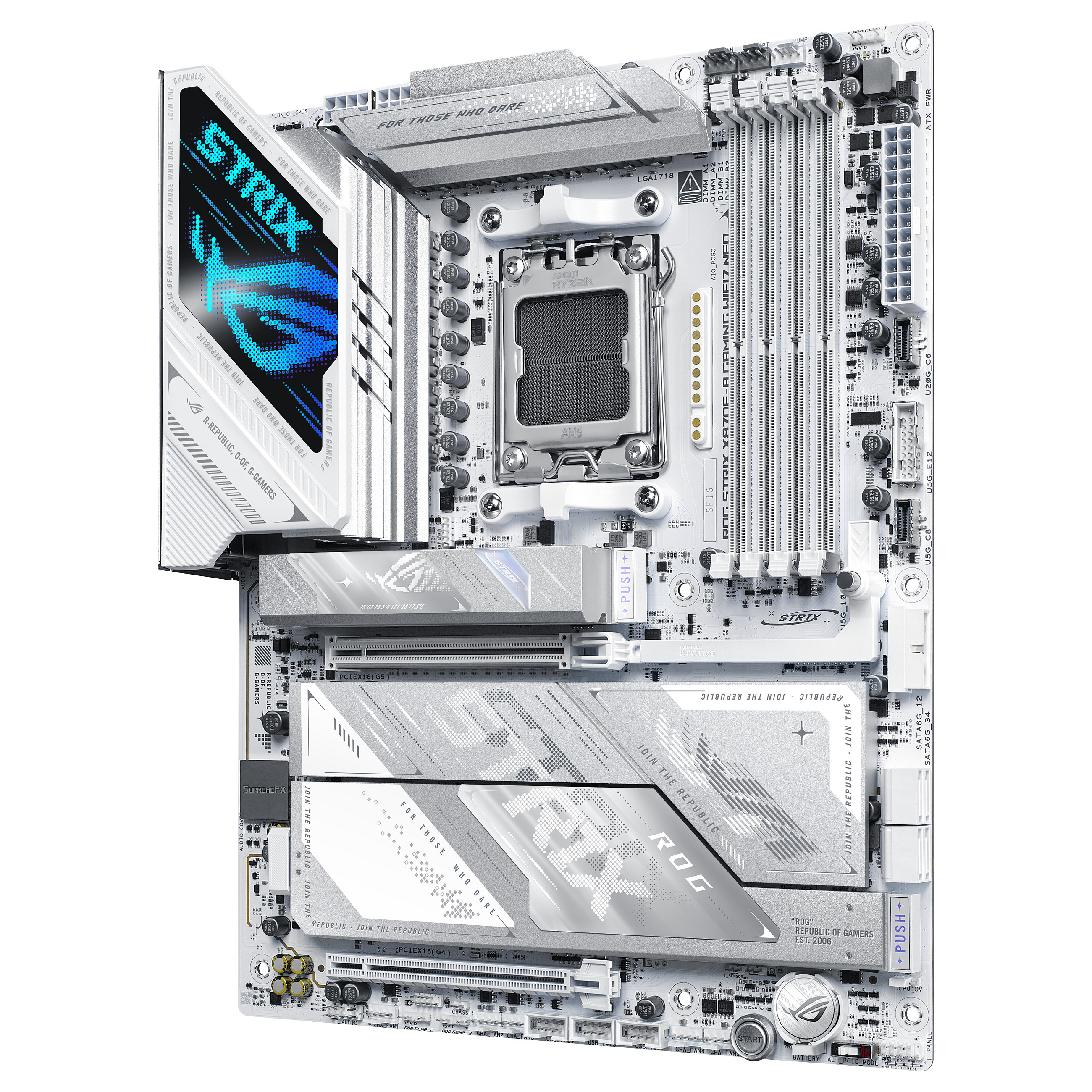 Matična ploča ASUS ROG STRIX X870E-A GAMING WIFI7 (AMD AM5, DDR5, ATX, PCIe 5.0, WiFi 7)-1