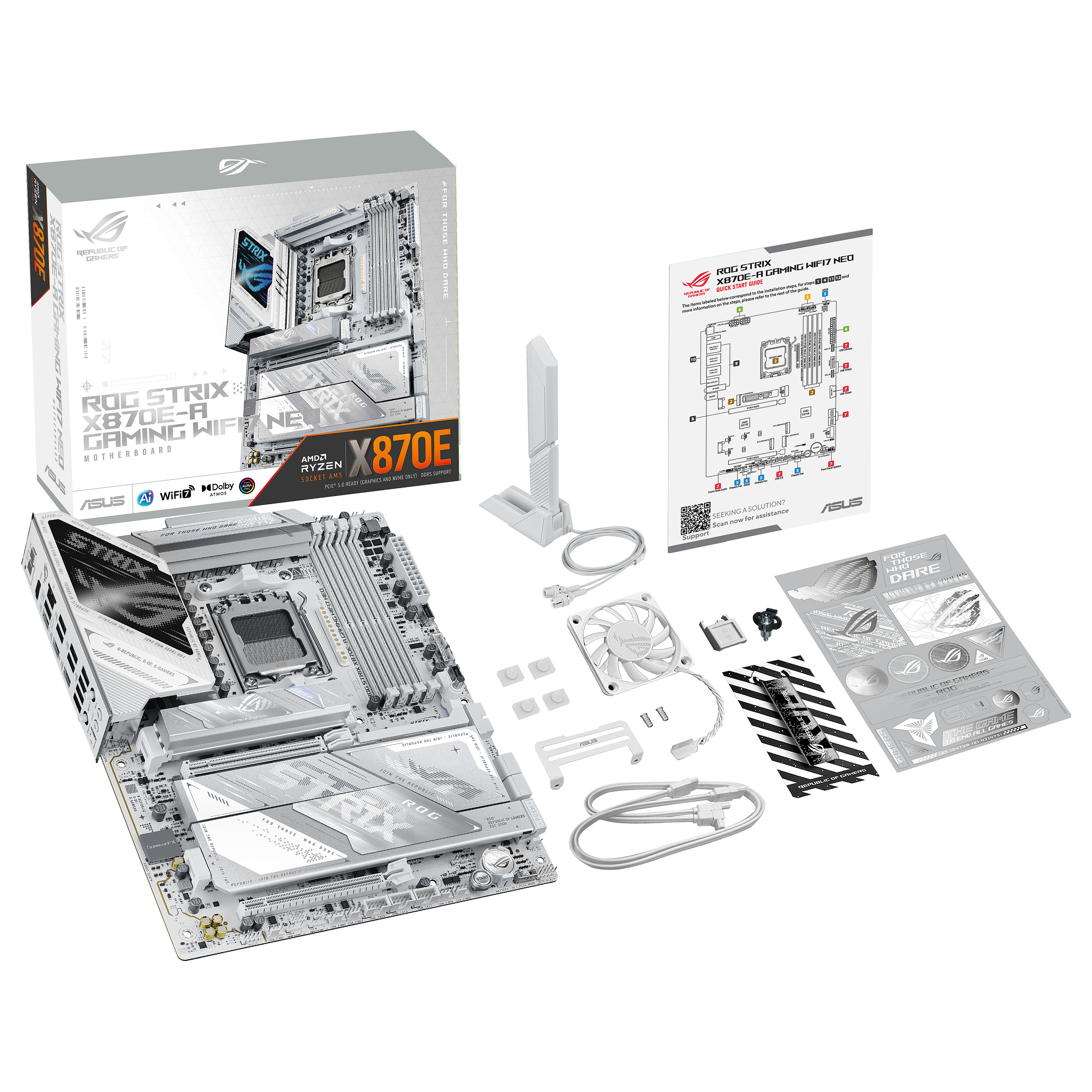 Matična ploča ASUS ROG STRIX X870E-A GAMING WIFI7 (AMD AM5, DDR5, ATX, PCIe 5.0, WiFi 7)-6