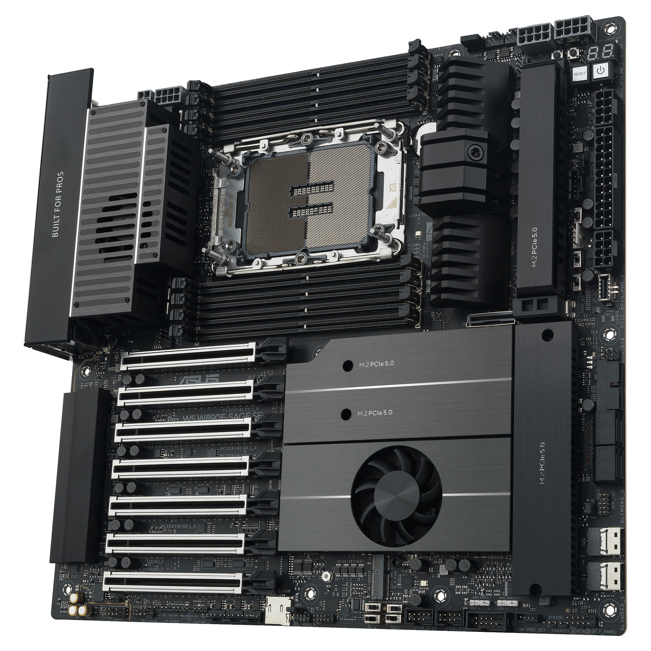 Matična ploča ASUS Pro WS W790E-SAGE SE (LGA 4677, Intel W790, DDR5, EEB)-11