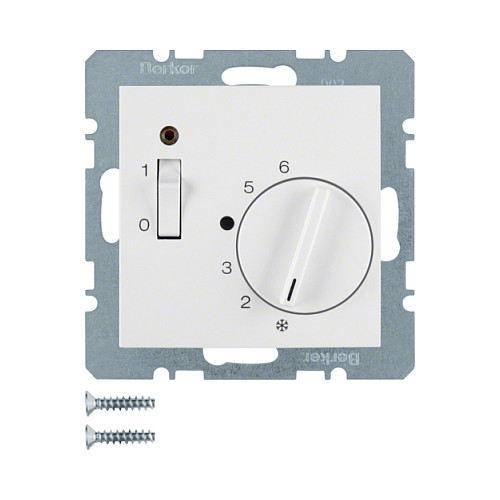 Termostat BERKER S.1 20308989, podžbukni, polarno bijeli-0