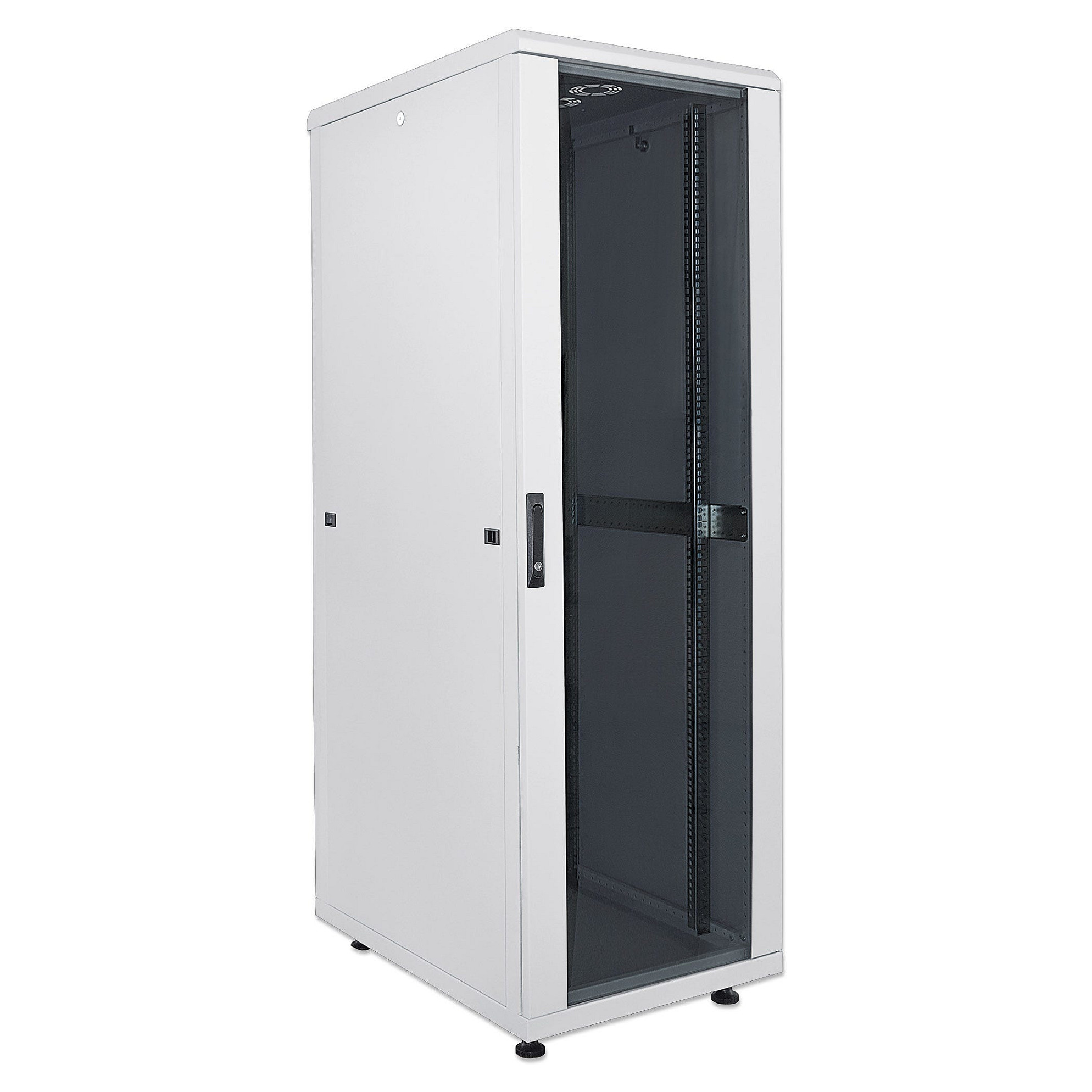 Mrežni ormar INTELLINET 42U 800x800mm (Sivi, Samostojeći, Rastavljen)-1