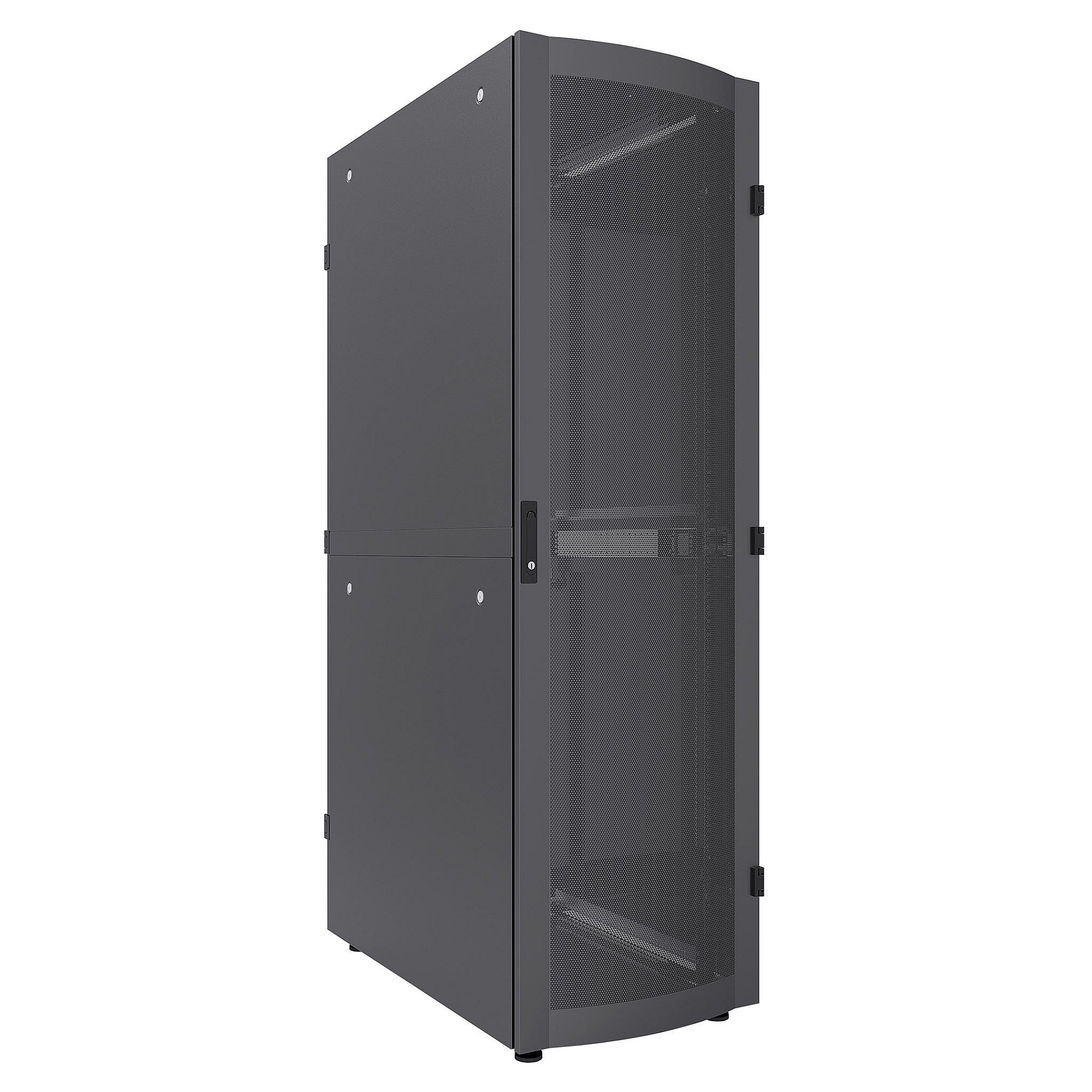 Serverski ormar INTELLINET 19" 42U (600x1200mm, IP20, 1500kg, Flatpack) Crni-1