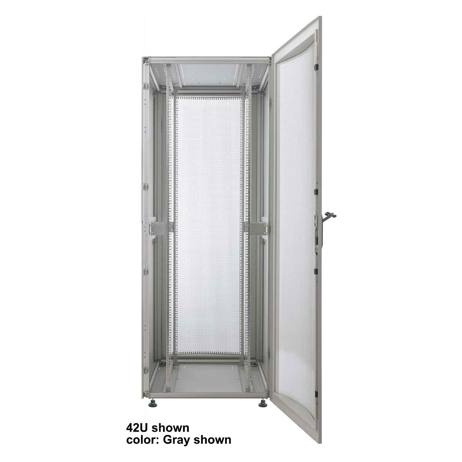 Mrežni ormar INTELLINET Premium Line 36U (1767x800x1000mm, 2000kg, Flatpack, Staklena vrata)-3