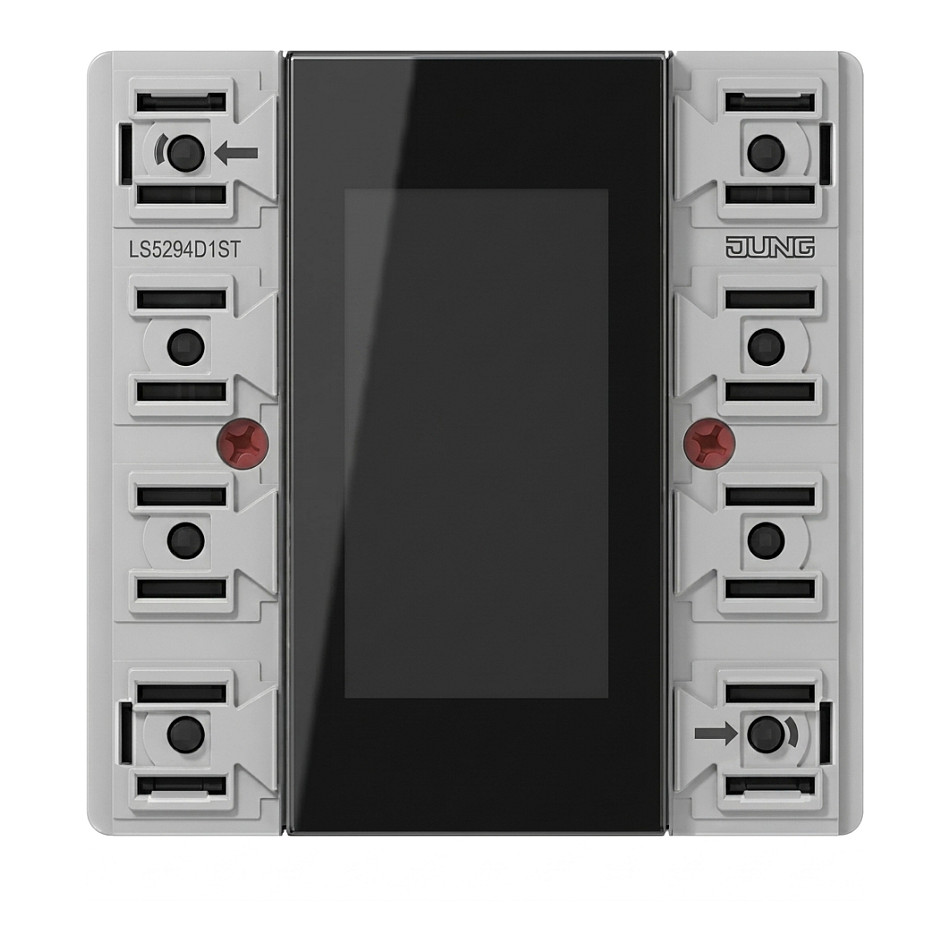 KNX sobni kontroler JUNG LS 5294 D1 ST (4 tipke, senzor temperature, nehrđajući čelik)-0
