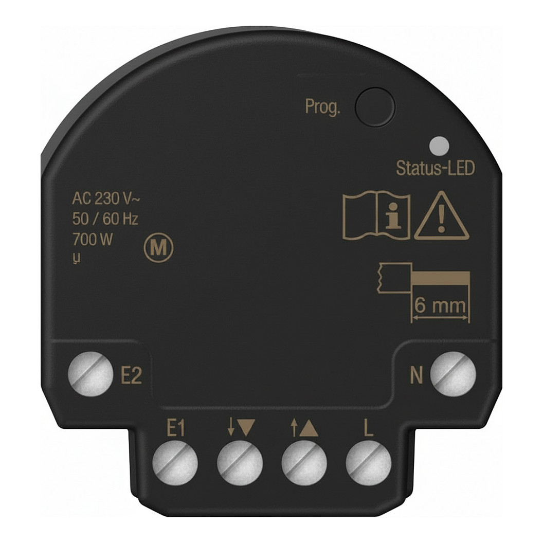 Pametni modul za rolete JUNG HOME BT J1 B2 U (Bluetooth, 2 binarna ulaza, mini)-0