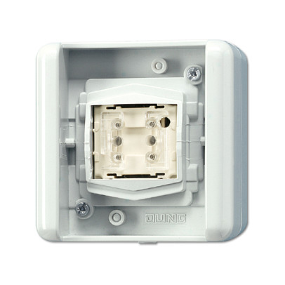 KNX Tipkalo JUNG 8471.01LEDW (1-struko, središnji položaj, LED status)-0