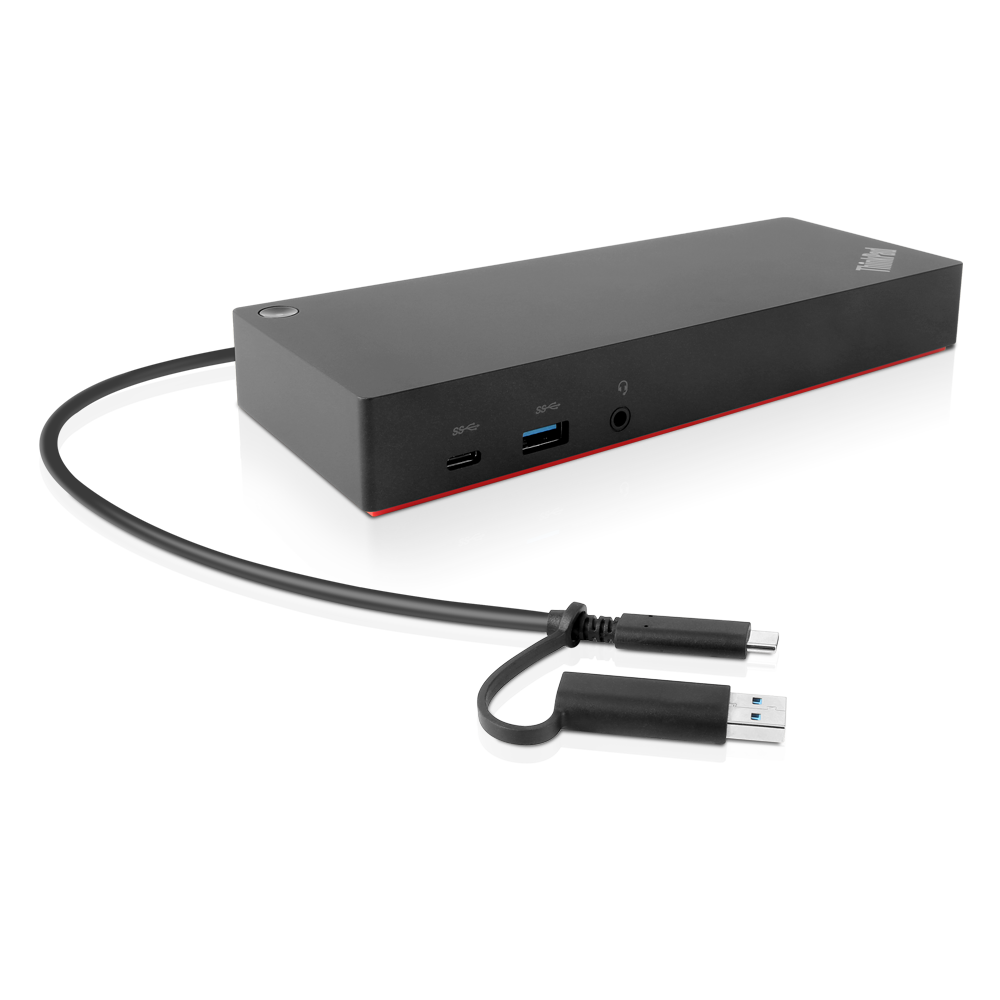 Docking stanica LENOVO ThinkPad Hybrid USB-C with USB-A Dock (40AF0135EU, 135W, Dual 4K) - KORIŠTENO-2