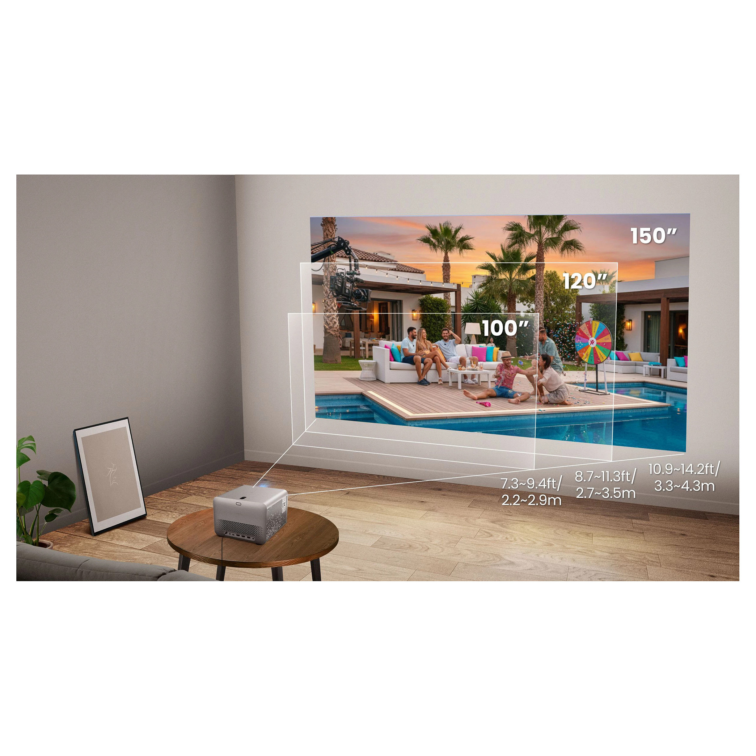 Projektor BENQ TK705STi (4K UHD, 3000 ANSI lumena, Short Throw, Gaming)-19