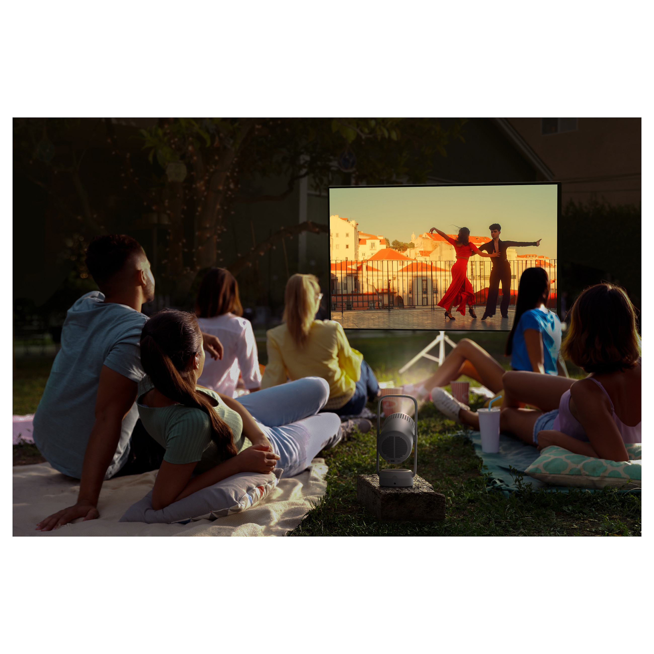Projektor XGIMI Vibe One (FHD, 300 ISO lumena, Android TV, Harman/Kardon zvuk)-9