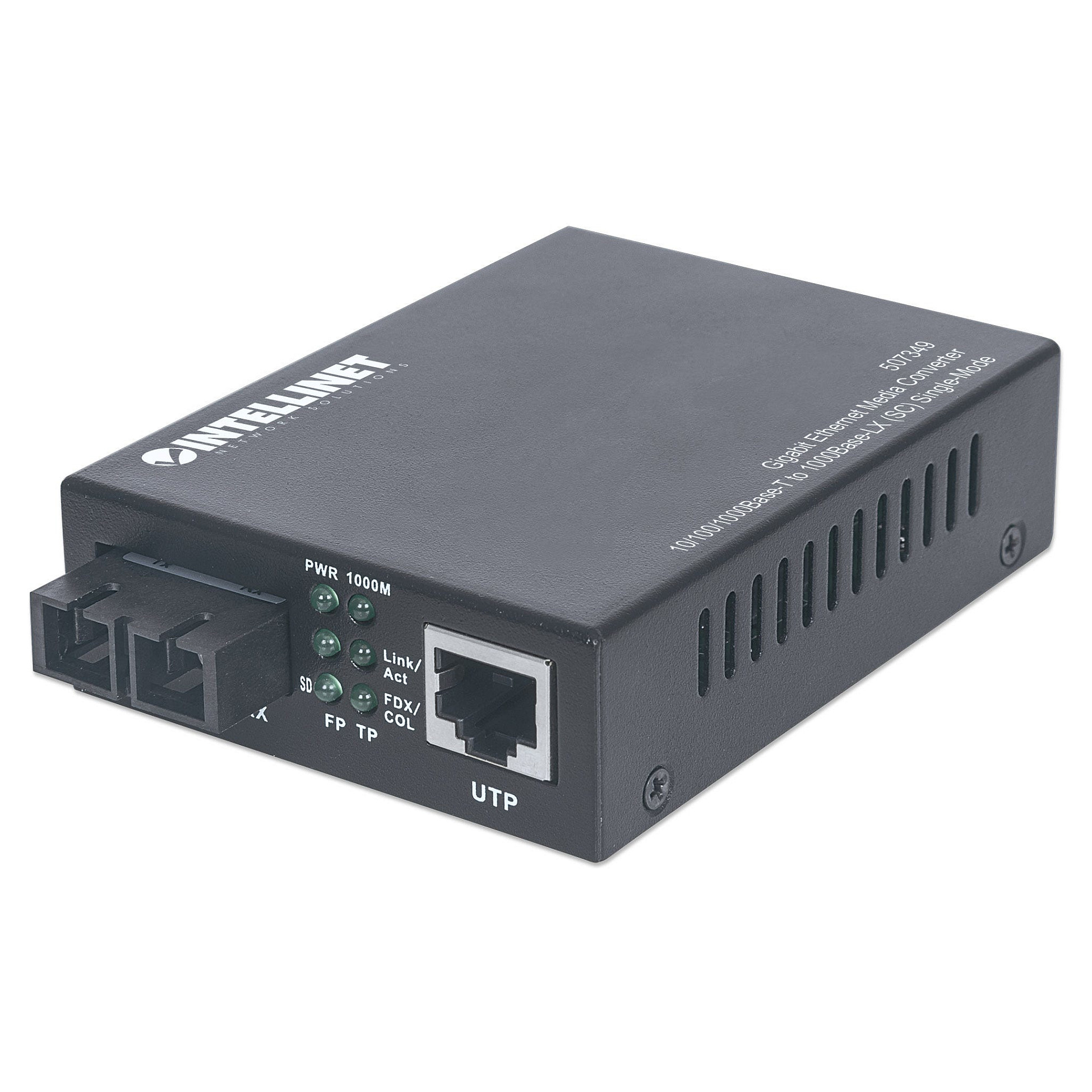 Mrežni media konverter INTELLINET 507349 (Gigabit, Single-Mode, 20 km, SC port)-0
