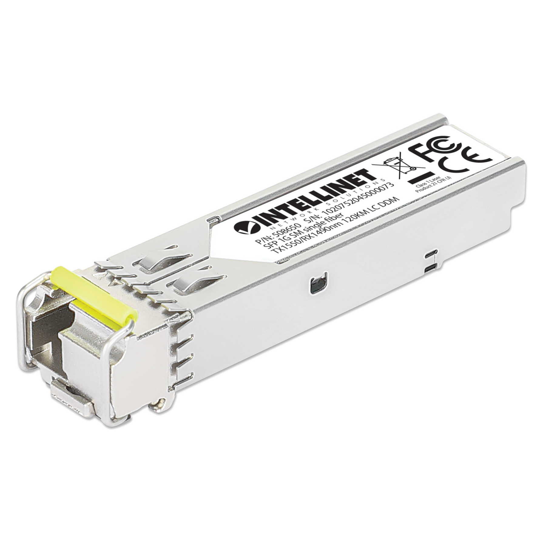 Mrežni SFP Transceiver INTELLINET 508650 Gigabit Mini-GBIC BiDi WDM (1.25 Gbps, Single-Mode, 20 km, LC Simplex)-0