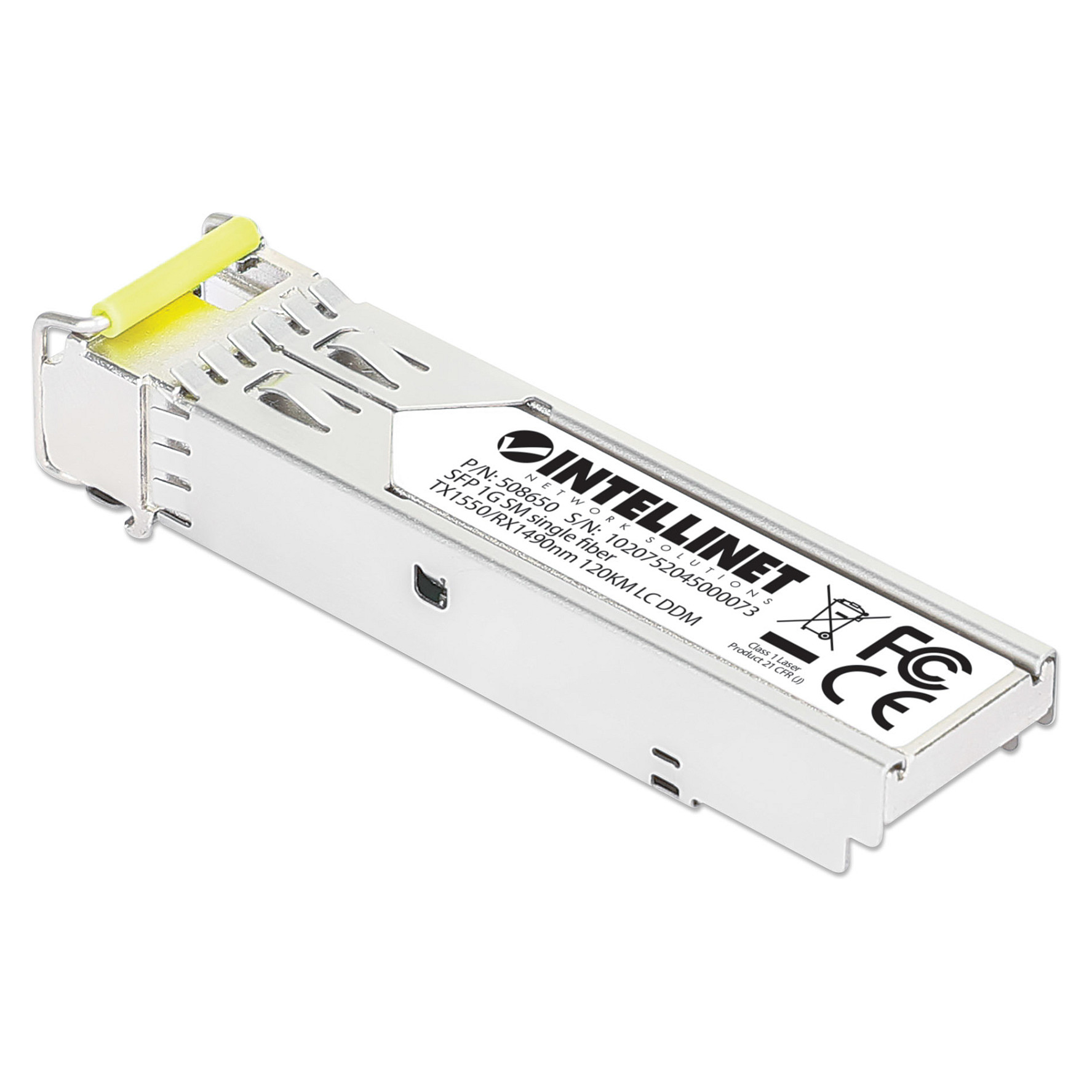 Mrežni SFP Transceiver INTELLINET 508650 Gigabit Mini-GBIC BiDi WDM (1.25 Gbps, Single-Mode, 20 km, LC Simplex)-1