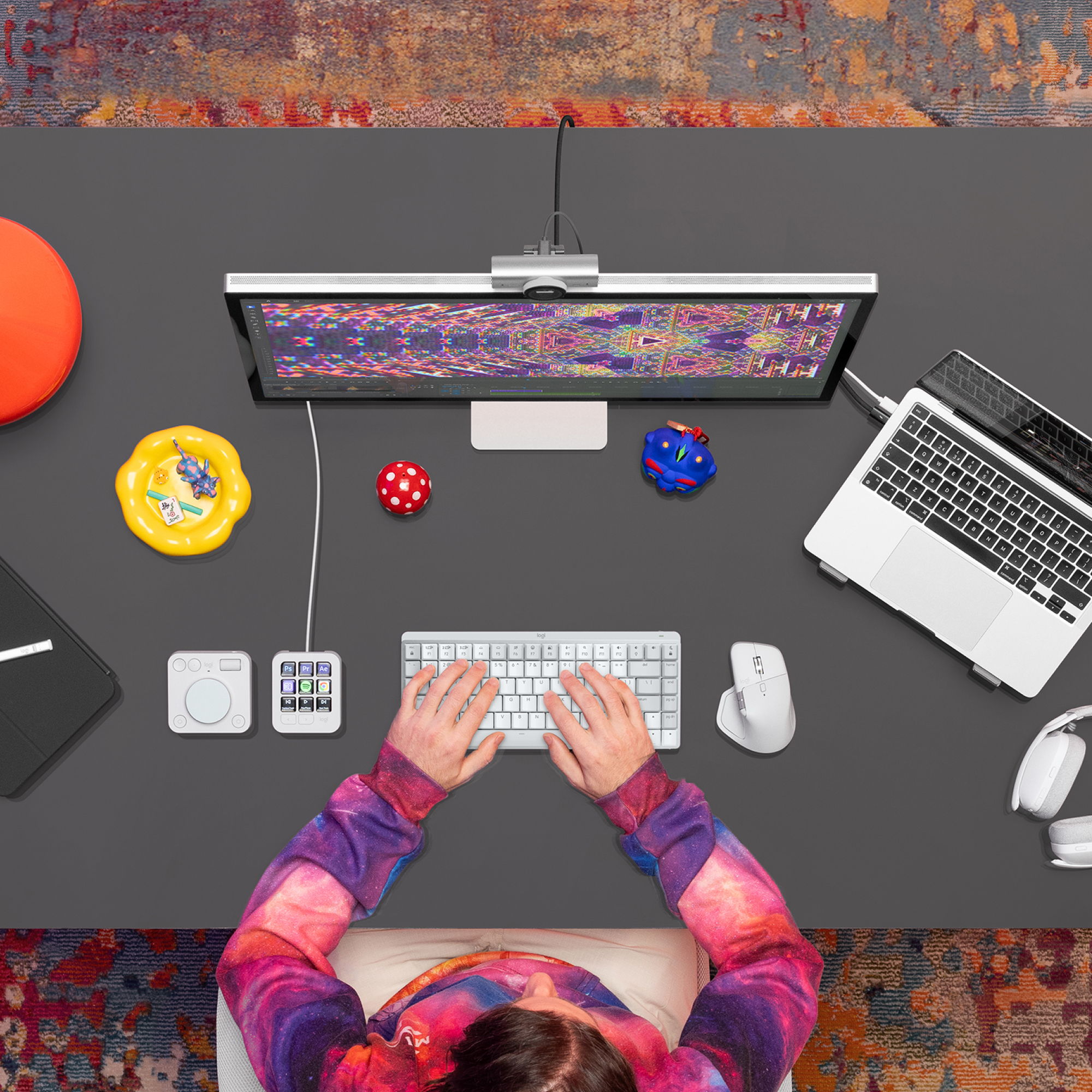 Bežični miš LOGITECH MX Master 3S for Business (8000 DPI, MagSpeed, Logi Bolt, Bluetooth) Graphite-14