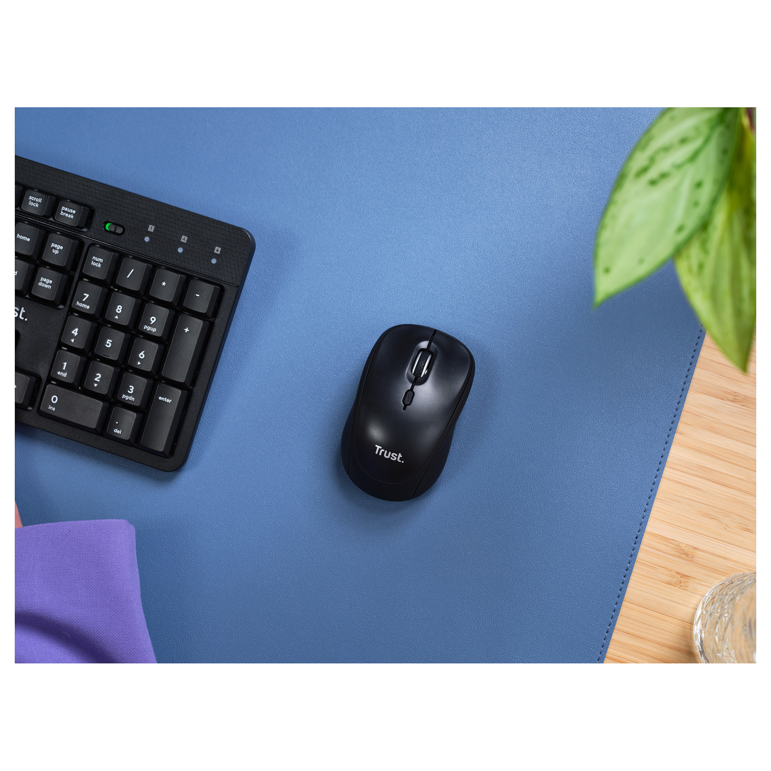 Bežični miš TRUST Yvi+ (Multi-Device, Bluetooth, 1600 DPI) crni-6