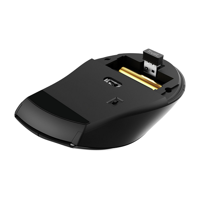 Bežični miš TRUST Sura (ergonomski, 1600 DPI, 6 tipki)-4