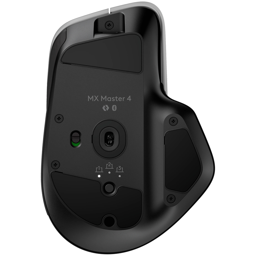 Miš LOGITECH MX Master 4S for Mac (8000 DPI, Quiet Clicks, MagSpeed, USB-C, Bluetooth) Space Black-8