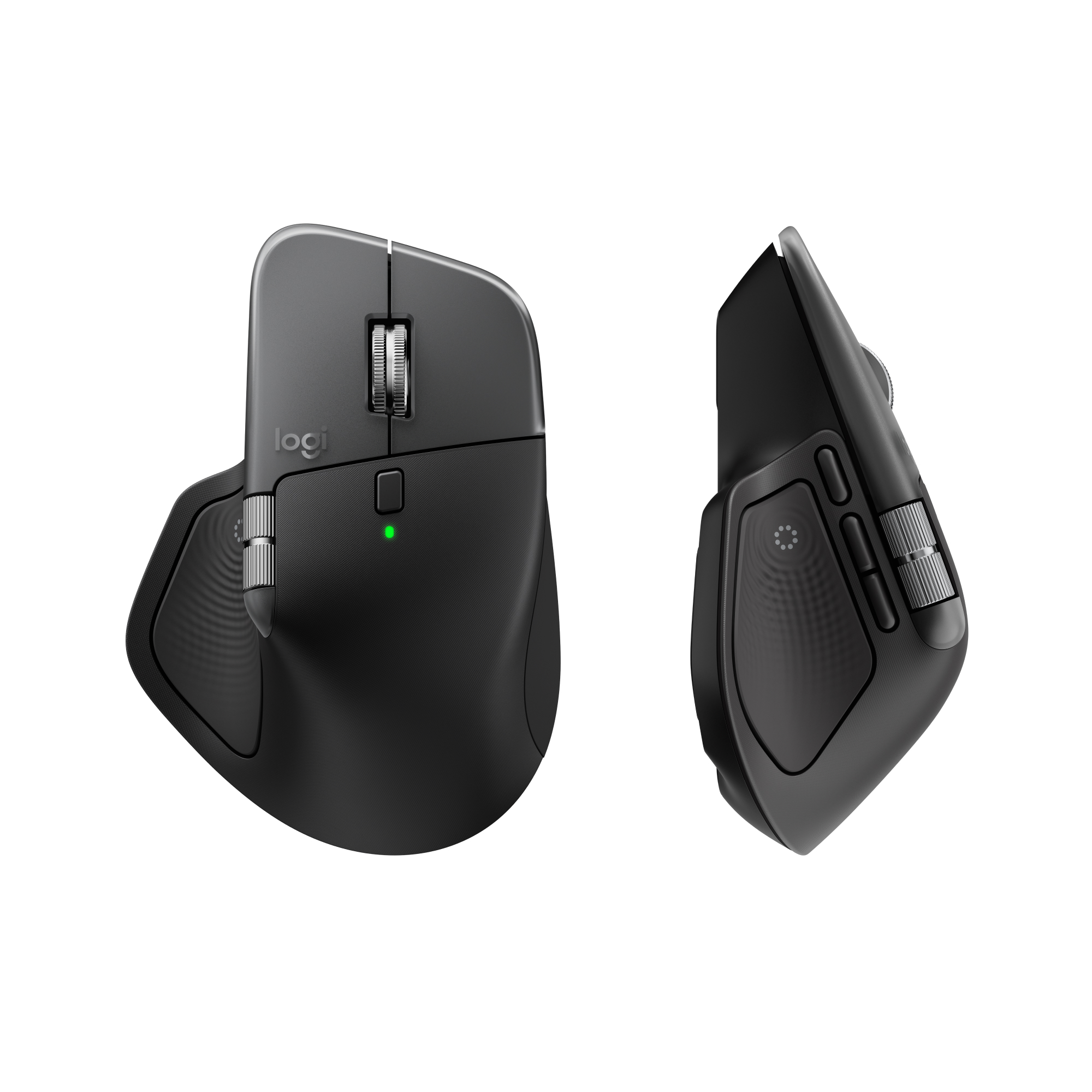 Miš LOGITECH MX Master 4S for Mac (8000 DPI, Quiet Clicks, MagSpeed, USB-C, Bluetooth) Space Black-27