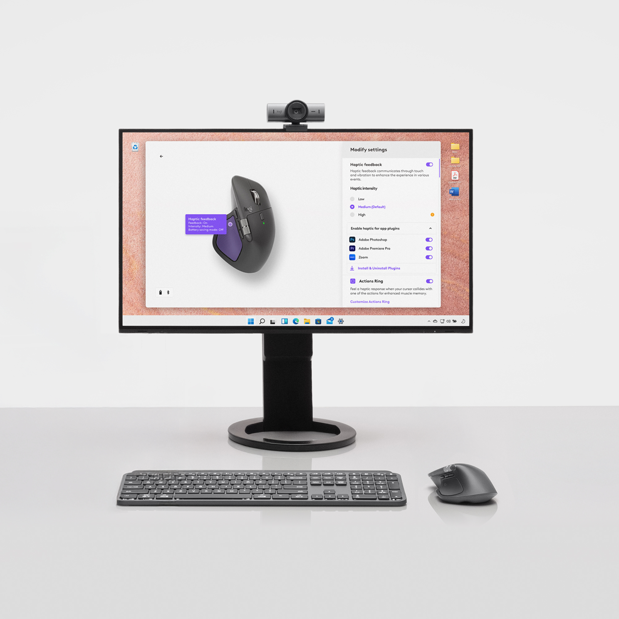 Miš LOGITECH MX Master 4S for Mac (8000 DPI, Quiet Clicks, MagSpeed, USB-C, Bluetooth) Space Black-24