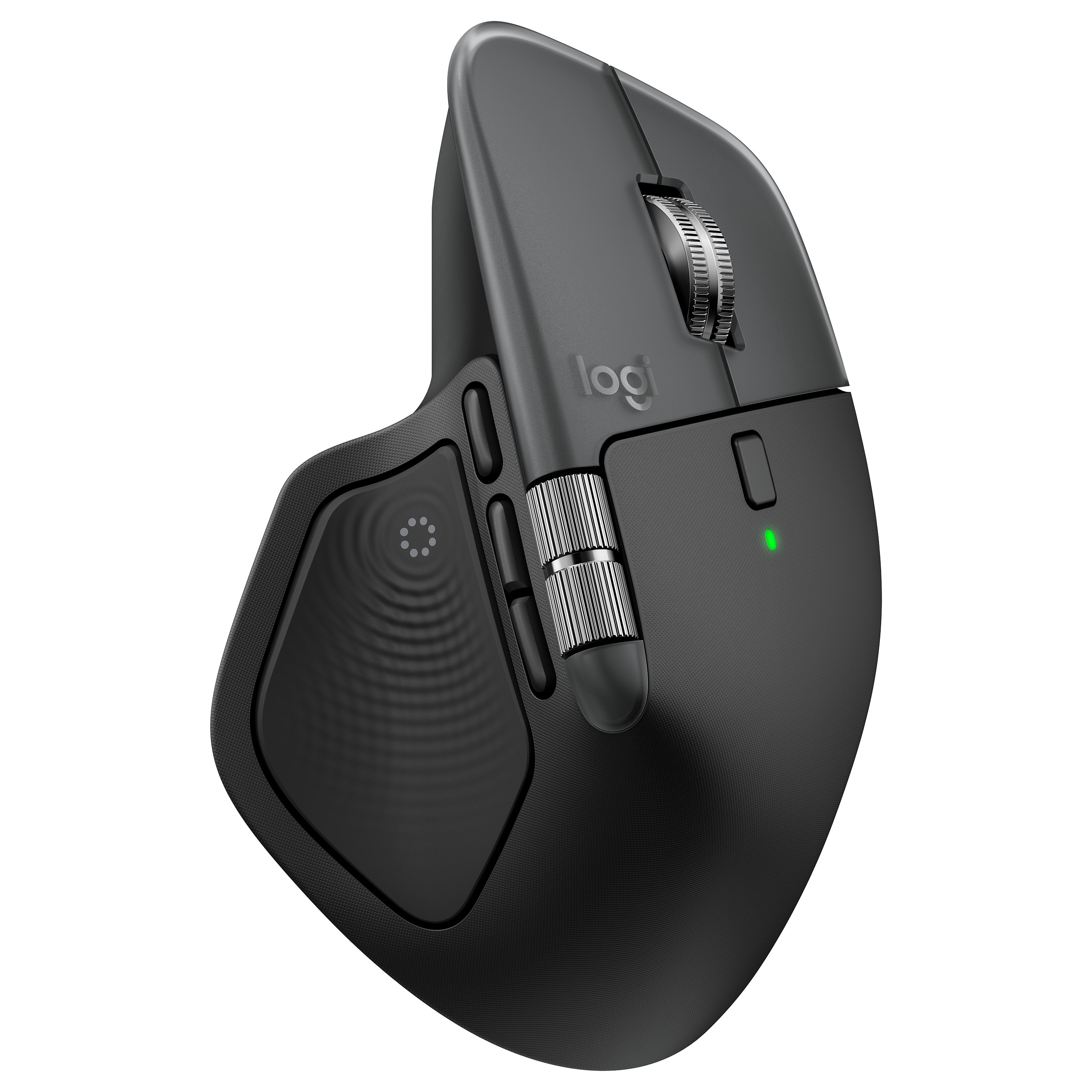 Miš LOGITECH MX Master 4S for Mac (8000 DPI, Quiet Clicks, MagSpeed, USB-C, Bluetooth) Space Black