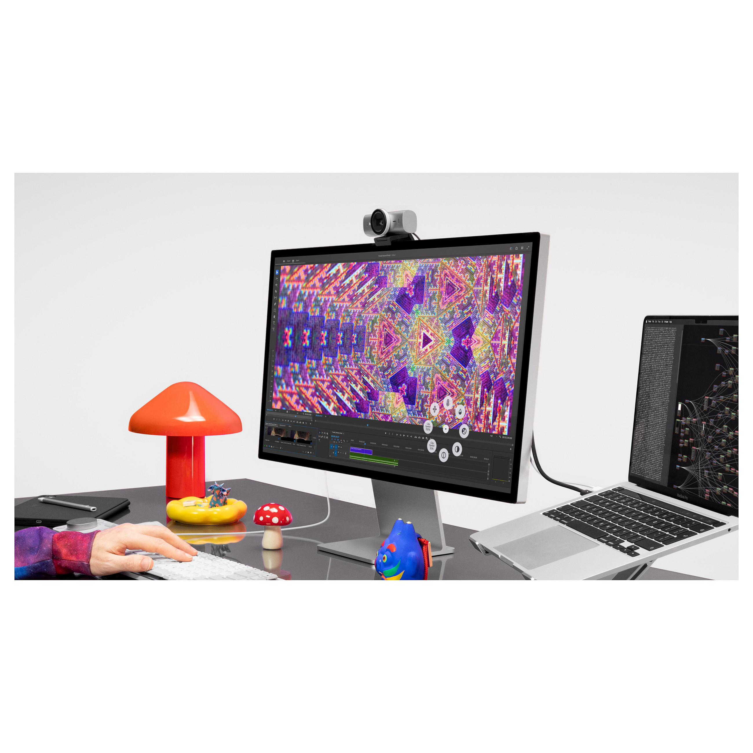 Miš LOGITECH MX Master 4S for Mac (8000 DPI, Quiet Clicks, MagSpeed, USB-C, Bluetooth) Space Black-16