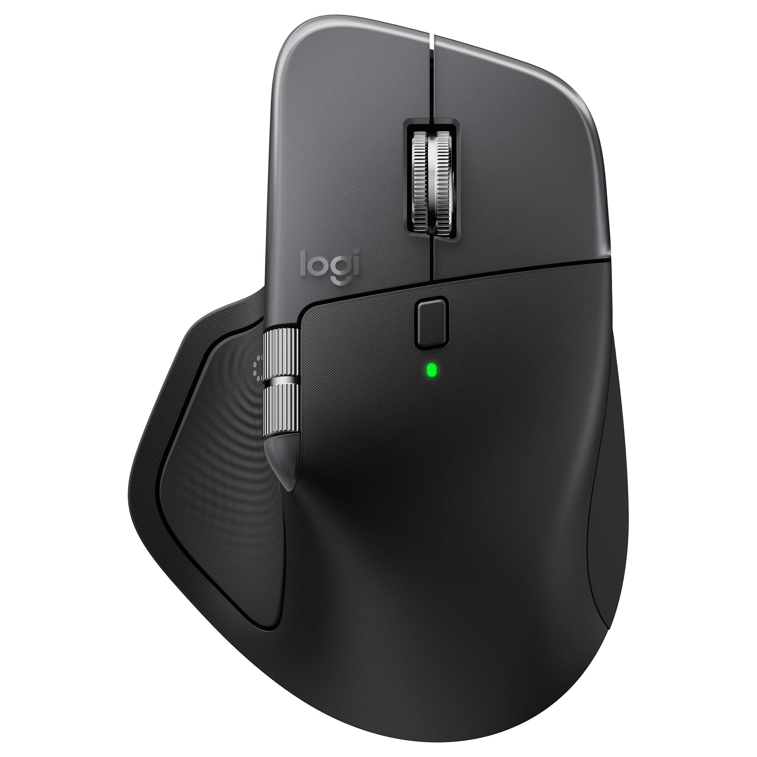 Miš LOGITECH MX Master 4S for Mac (8000 DPI, Quiet Clicks, MagSpeed, USB-C, Bluetooth) Space Black-4