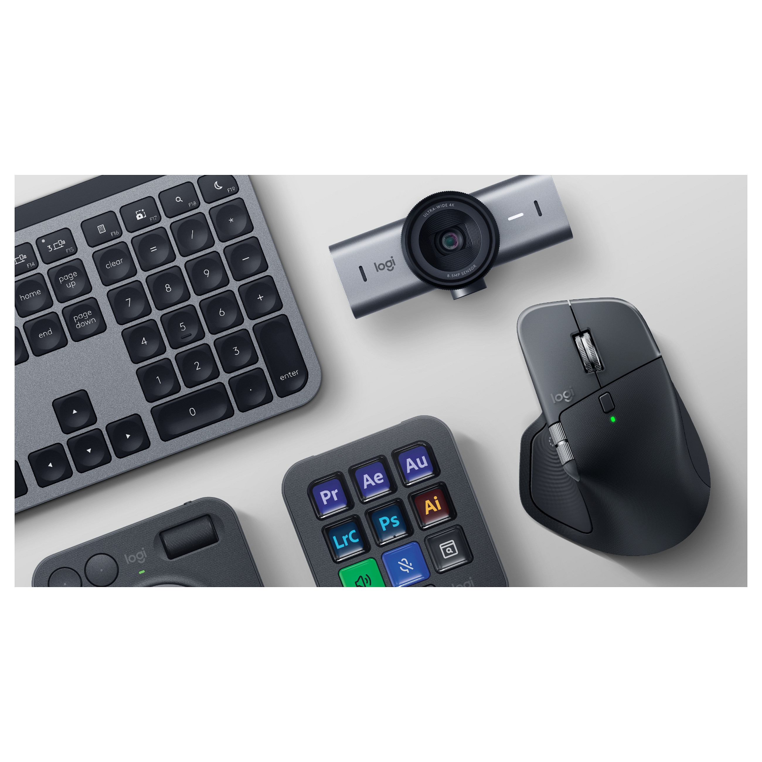 Miš LOGITECH MX Master 4S for Mac (8000 DPI, Quiet Clicks, MagSpeed, USB-C, Bluetooth) Space Black-14