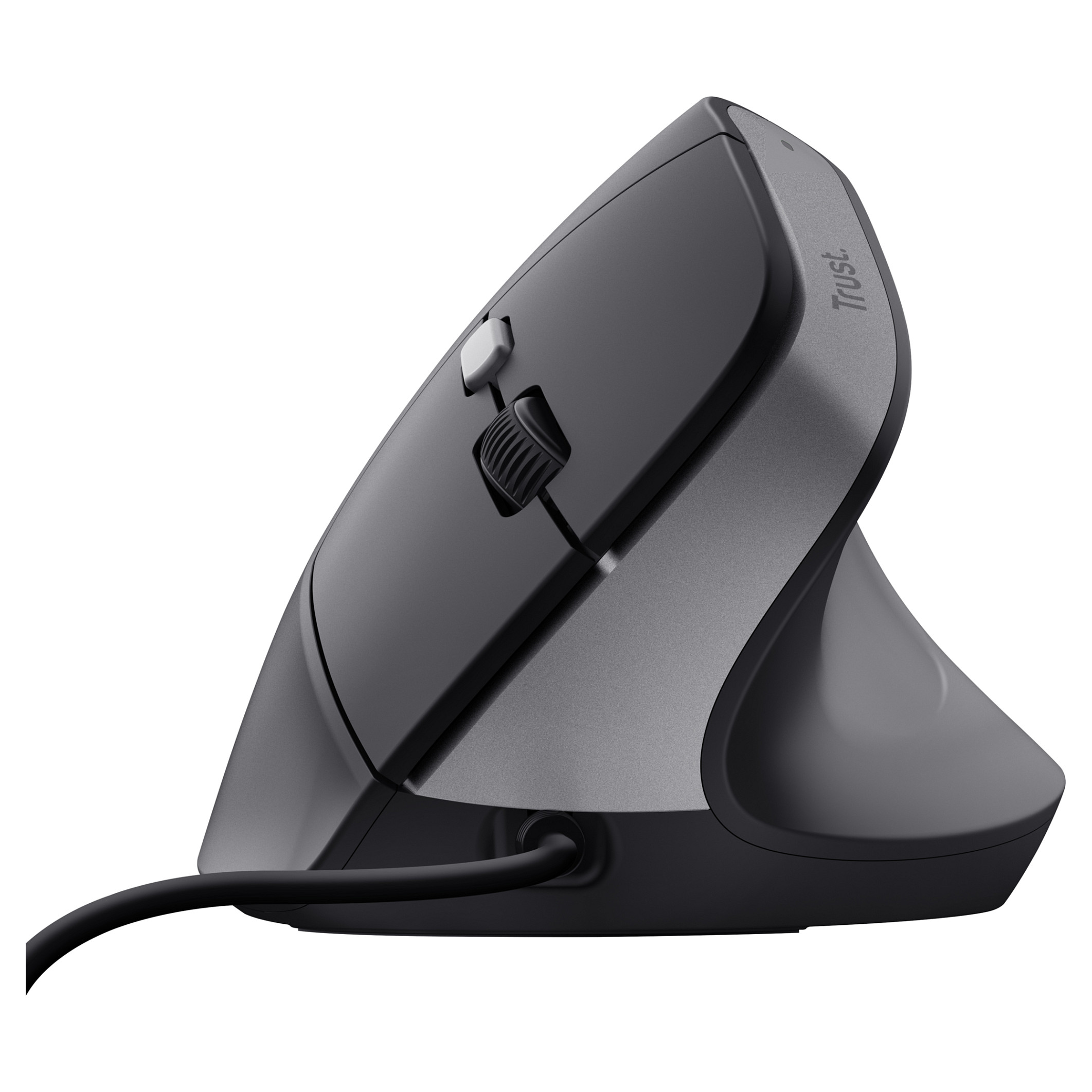 Bežični ergonomski miš TRUST Bayo II (vertikalni dizajn, punjiva baterija, Bluetooth + 2.4GHz, 2400 DPI)-4