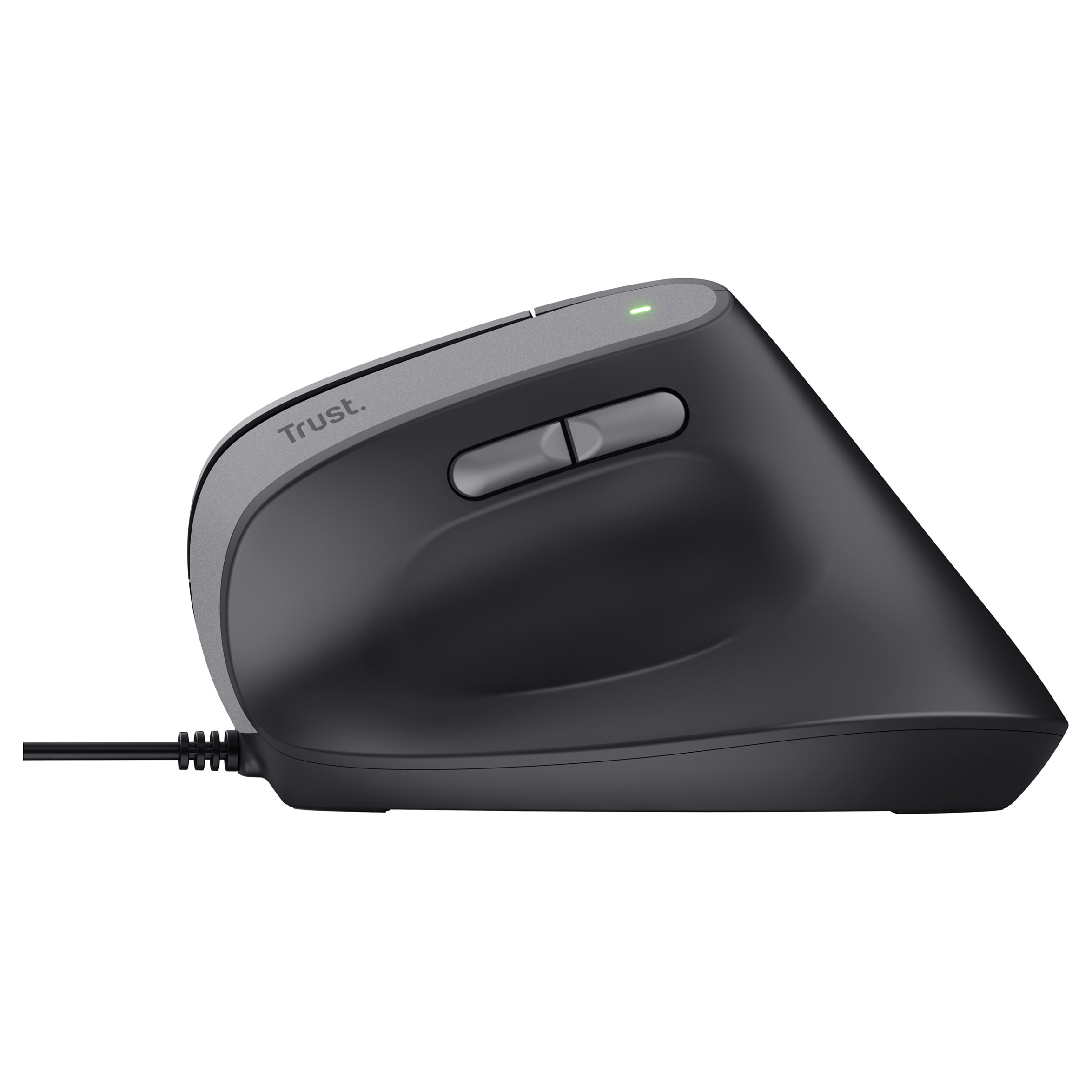 Bežični ergonomski miš TRUST Bayo II (vertikalni dizajn, punjiva baterija, Bluetooth + 2.4GHz, 2400 DPI)-6