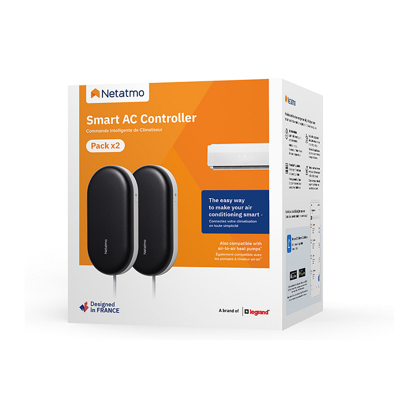 Pametni kontroler za klimu NETATMO Smart AC Controller (Wi-Fi, Apple HomeKit, Google Assistant)-5