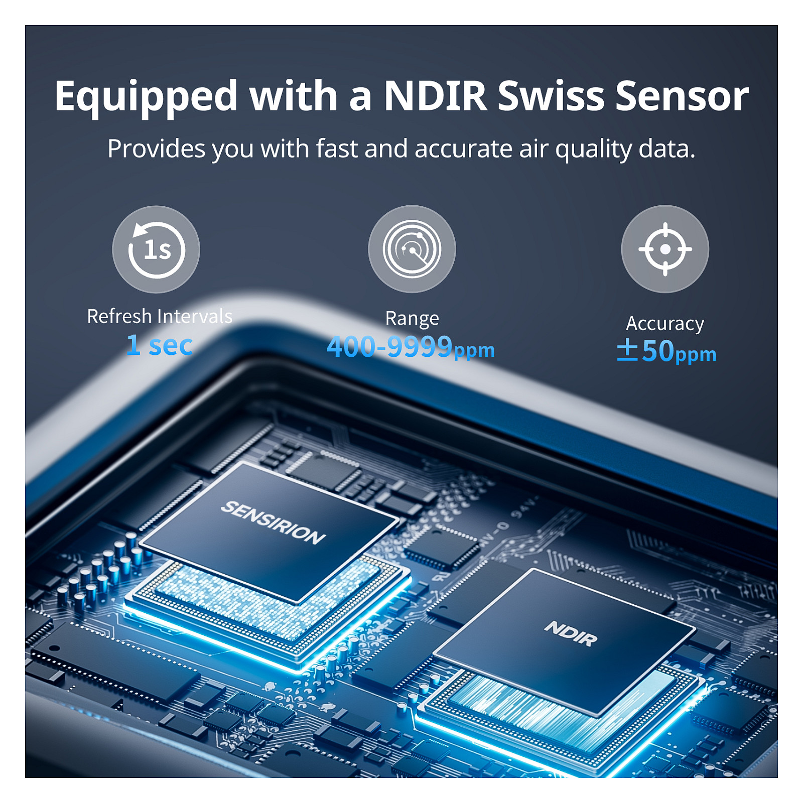 Pametni senzor SWITCHBOT CO2 Meter (NDIR senzor, temperatura, vlaga, E-ink zaslon)-4