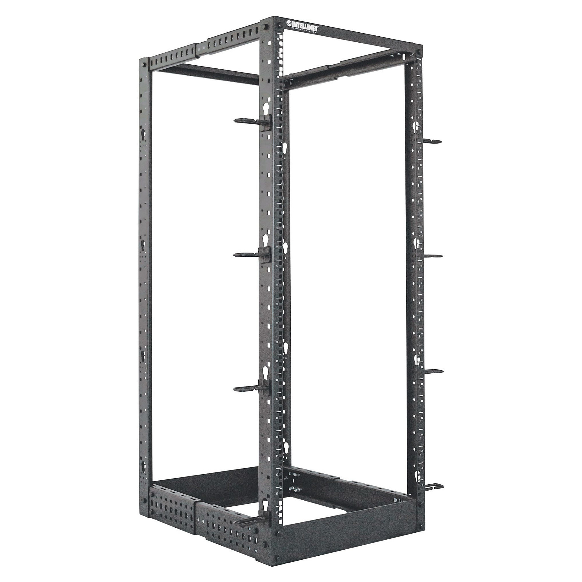 Otvoreni mrežni ormar INTELLINET 19" 26U (4 stupa, podesiva dubina 56-102 cm, nosivost 300 kg, flatpack)-1