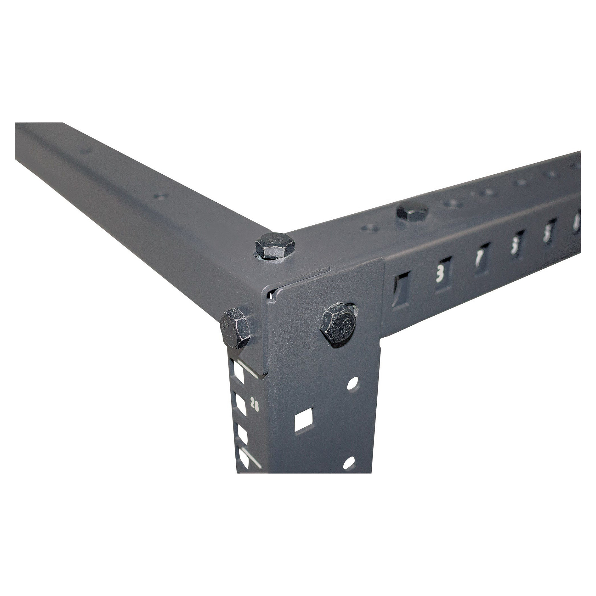 Otvoreni mrežni ormar INTELLINET 19" 26U (4 stupa, podesiva dubina 56-102 cm, nosivost 300 kg, flatpack)-6