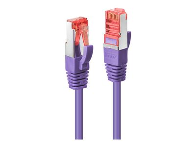 Mrežni kabel LINDY Cat.6 S/FTP (0.3m, ljubičasta boja)-1