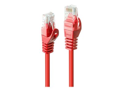 Mrežni kabel LINDY Cat.6 U/UTP, 10m, crvena boja-0