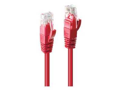 Mrežni kabel LINDY Cat.6 U/UTP, 30m, crvena boja-0