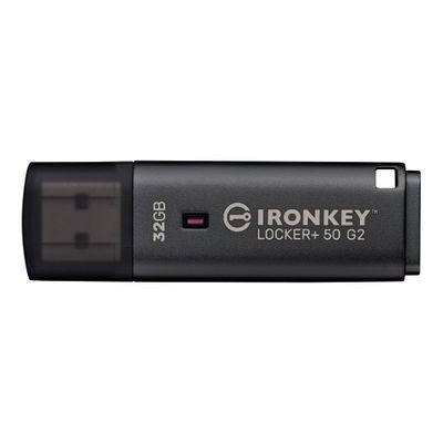 USB stick KINGSTON IronKey Locker+ 50 G2 (32GB, USB 3.2 Gen 1, XTS-AES enkripcija)-1