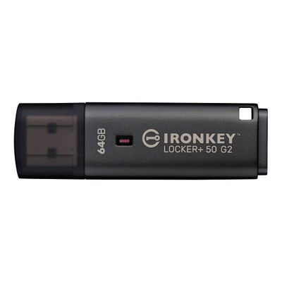 USB memorija KINGSTON IronKey Locker+ 50 G2 64GB (USB 3.2 Gen 1, XTS-AES enkripcija)-0