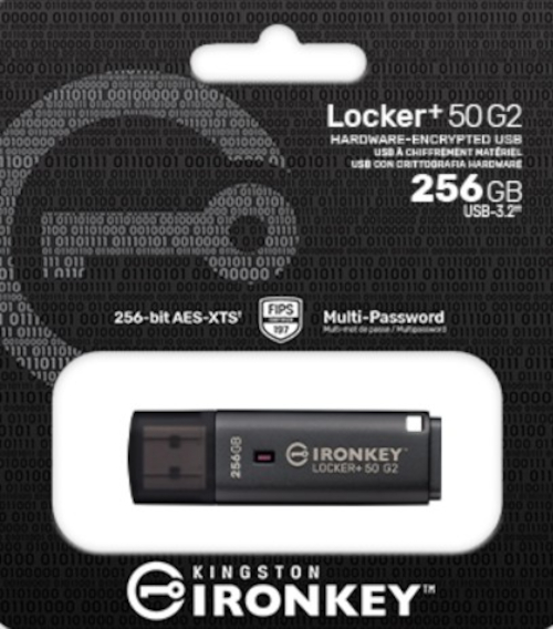 USB stick KINGSTON IronKey Locker+ 50 G2 256GB-15
