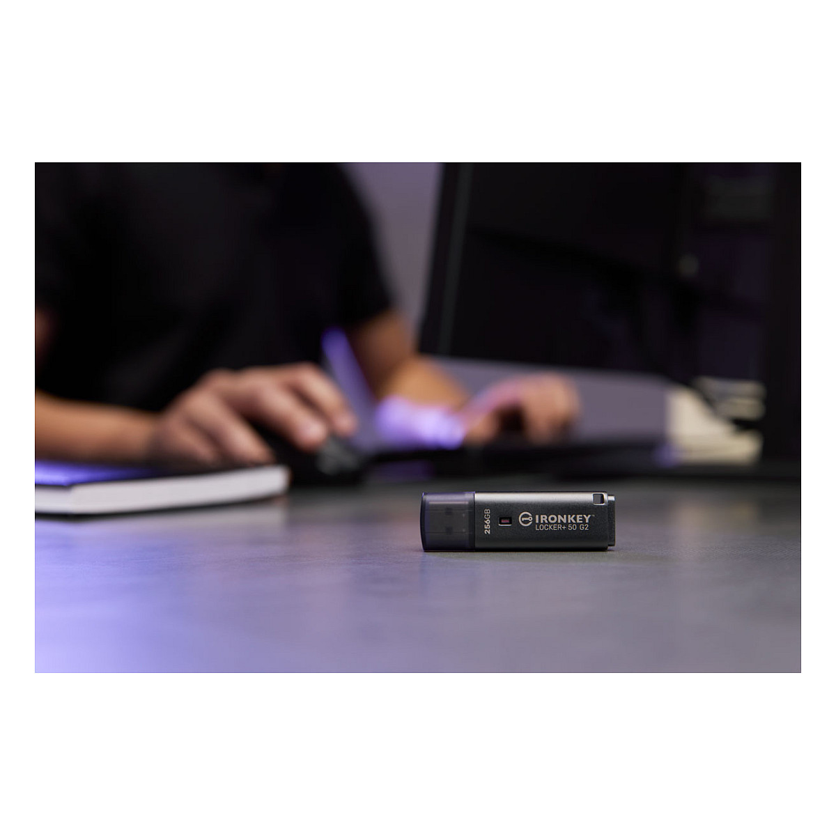 USB stick KINGSTON IronKey Locker+ 50 G2 256GB-13